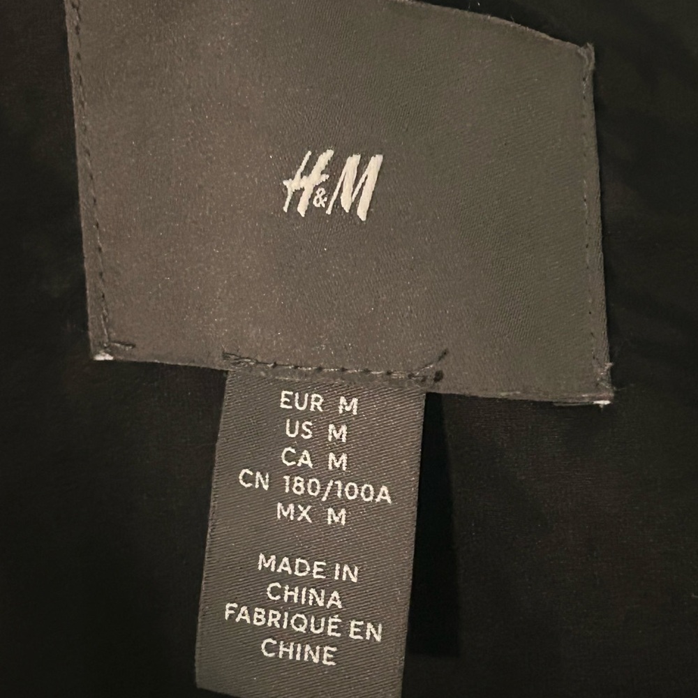 H&M Black Bomber Jacket for Women - Picture 4 of 4